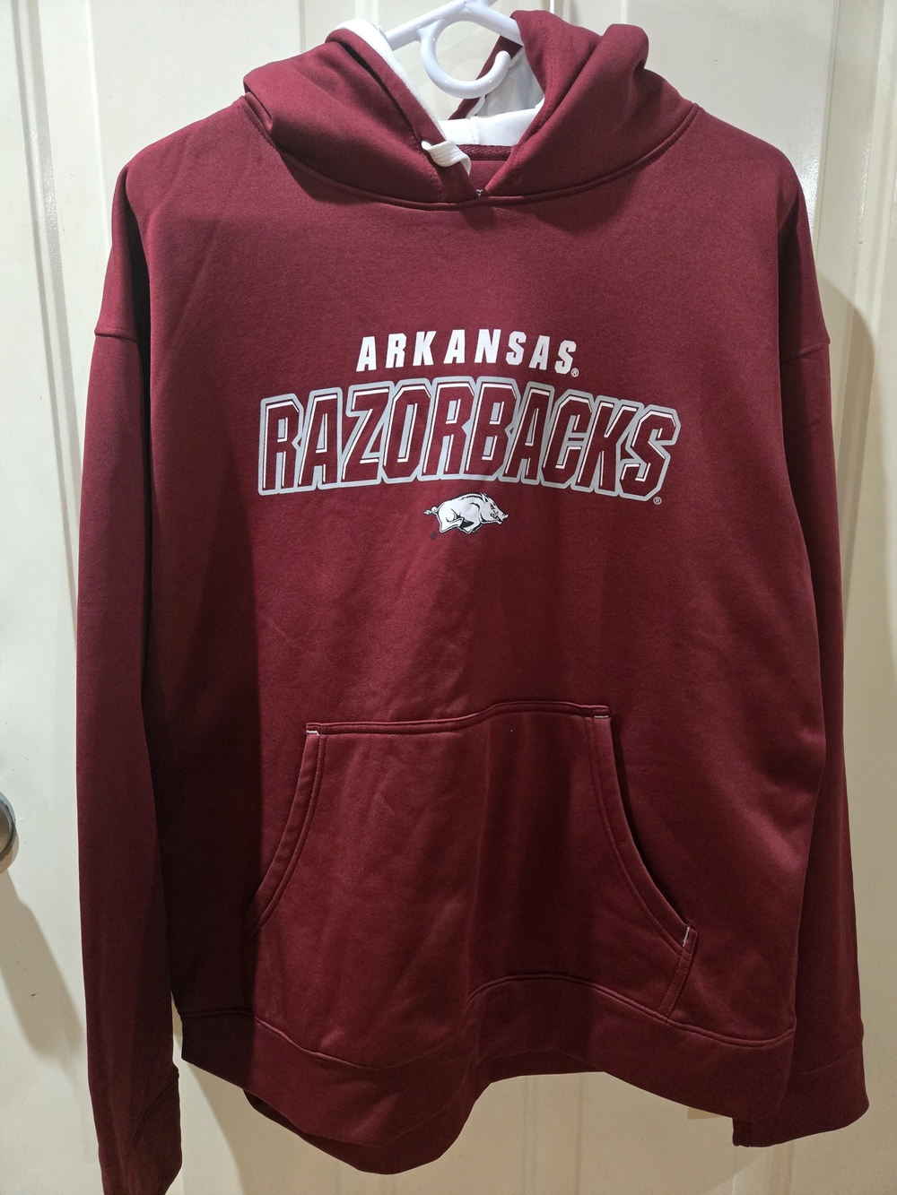 Men's Maroon Arkansas Razorbacks Hoodie Sweatshirt